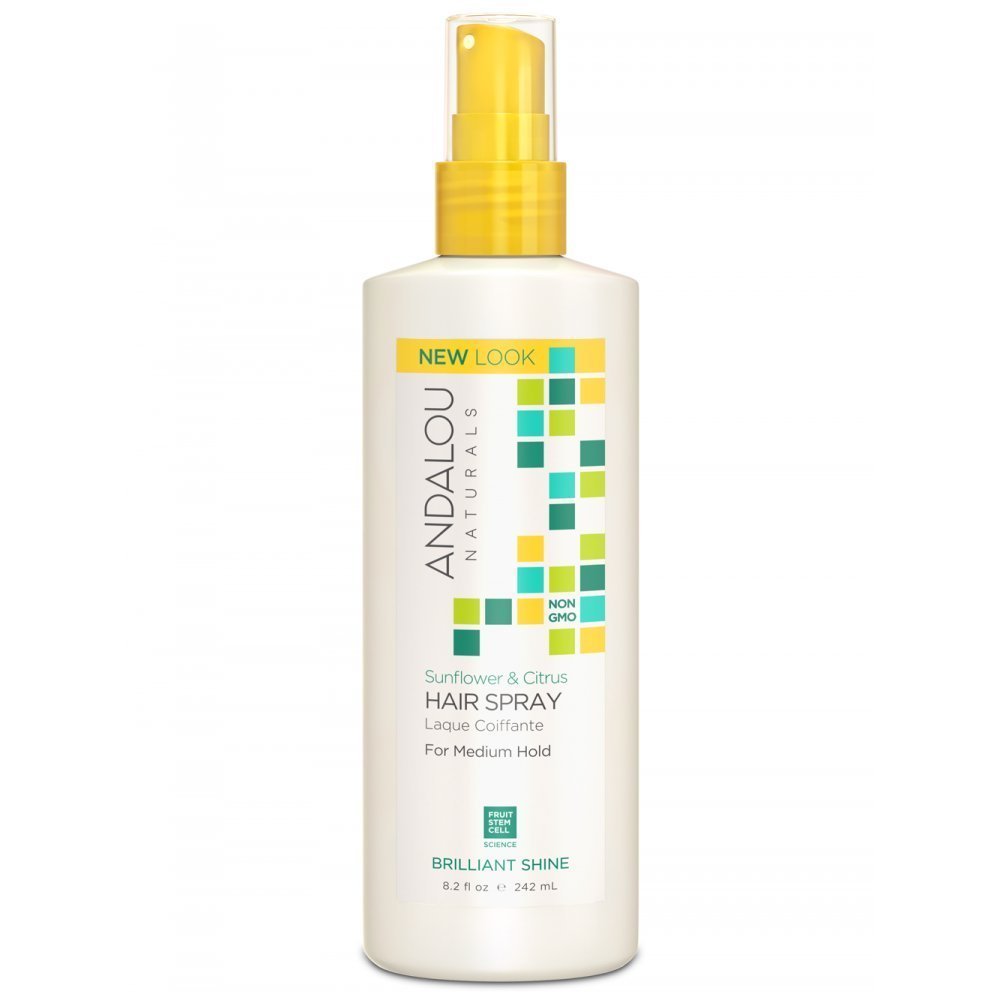 Andalou Naturals front packaging showing bottle and citrus benefit