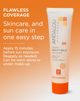Andalou Naturals 2 fl oz size comparison showing travel-friendly portability