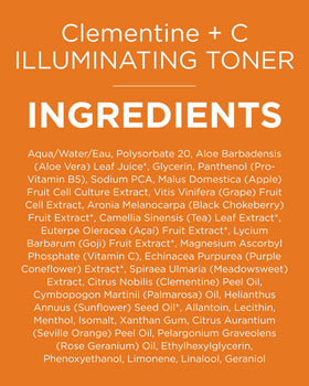 Andalou Naturals bottle next to serums showing pre-serum prepping