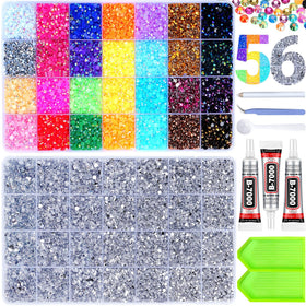 ANDGING front packaging and included tools showing complete bedazzling kit benefit