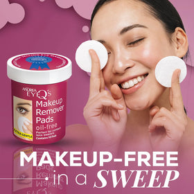 ANDREA close-up of pad texture with aloe gel visible for soothing cleanse