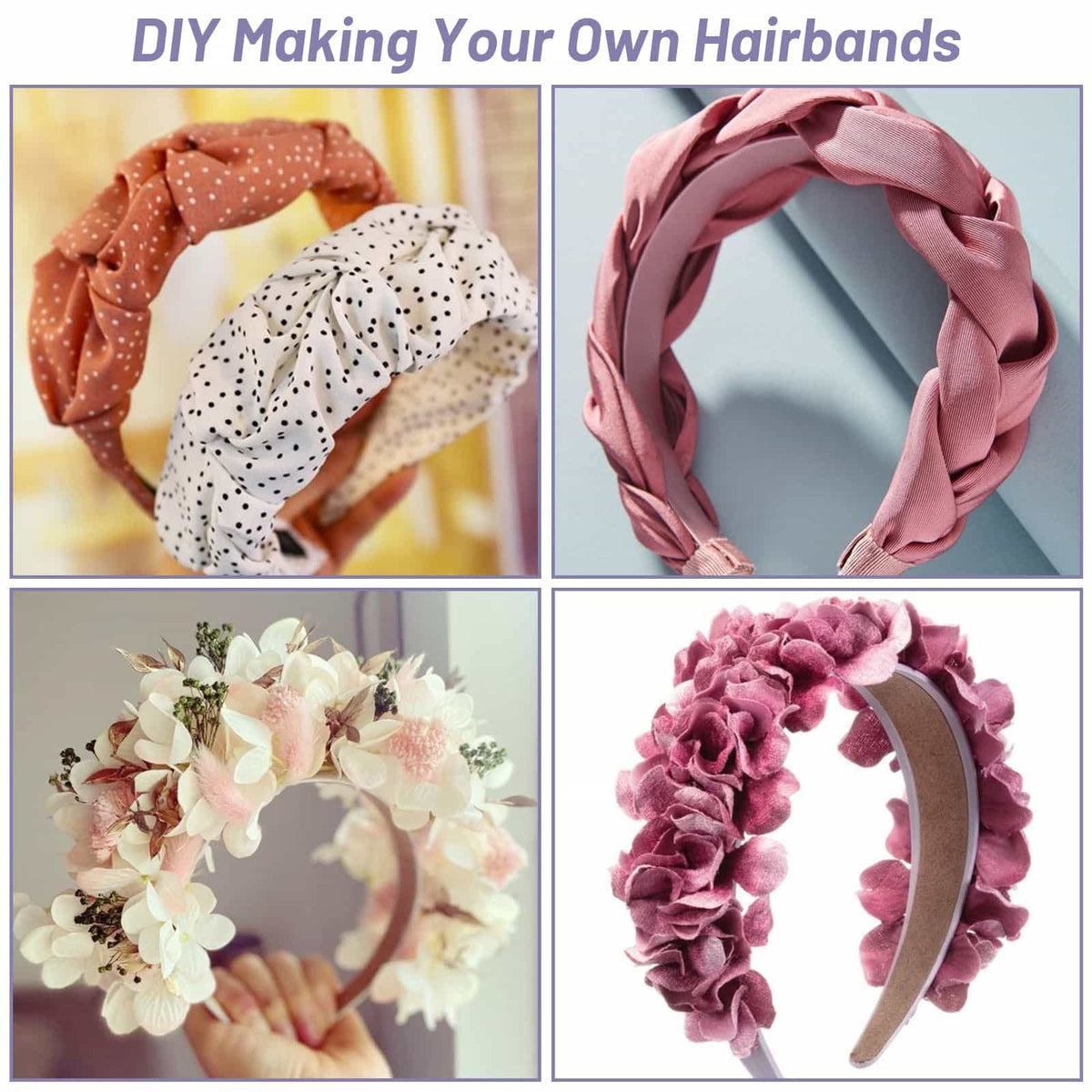 anezus headbands used to craft Minnie ears showing DIY versatility