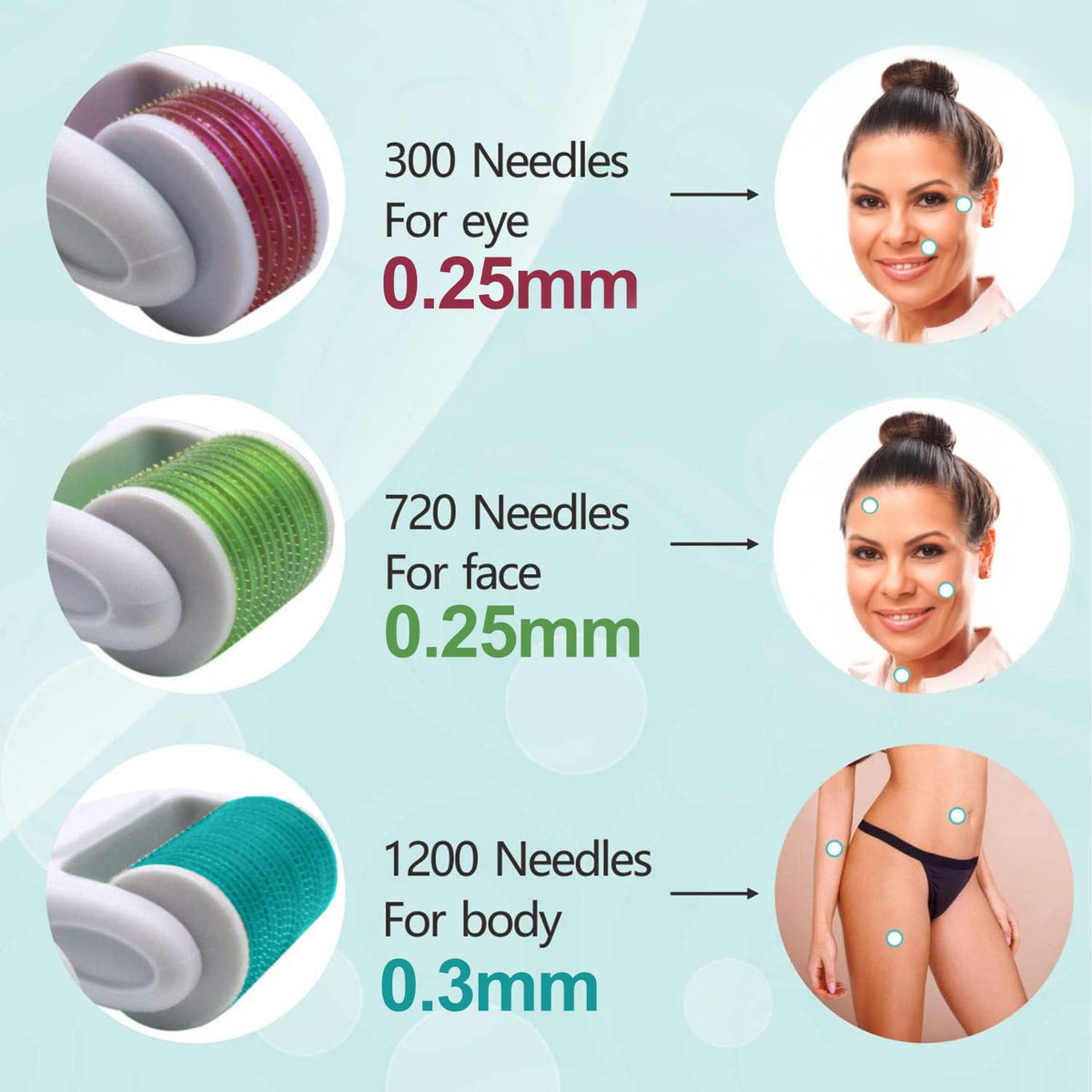 Angel Kiss closeup titanium needles highlighting precision and durability