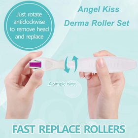 Angel Kiss hand-held scale comparison showing compact travel size