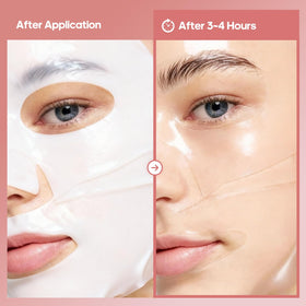 Angel Side hydrogel texture detail emphasizing translucent collagen gel and skin barrier support