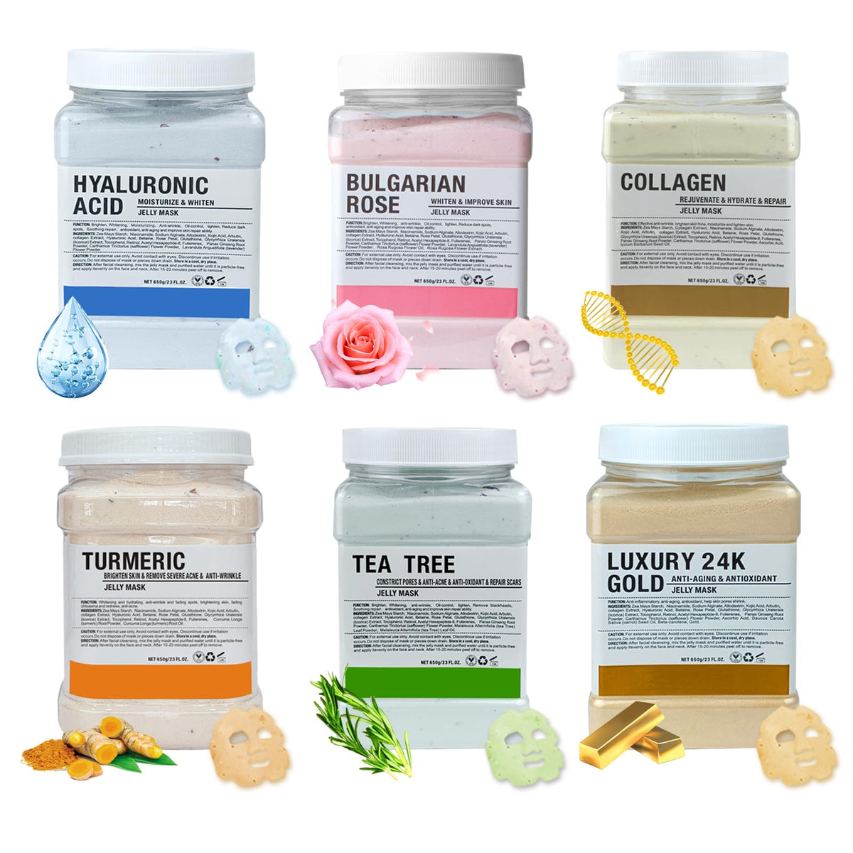 Angeland front packaging showing jar and label, conveys professional quality