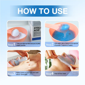 Angeland peel-off mask mid-removal, reveals smoother skin and gentle exfoliation
