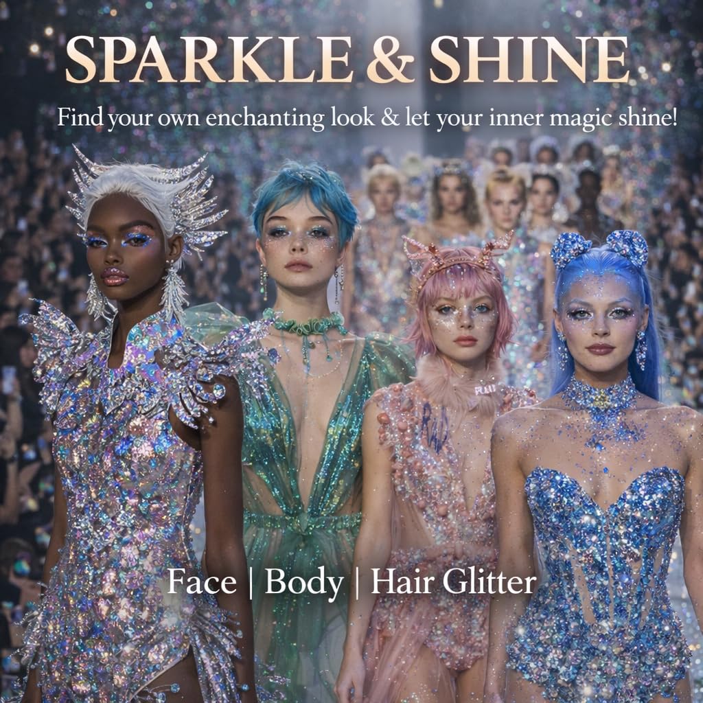 Angels Beauty rinsing glitter gel with soap and water demonstrating easy removal