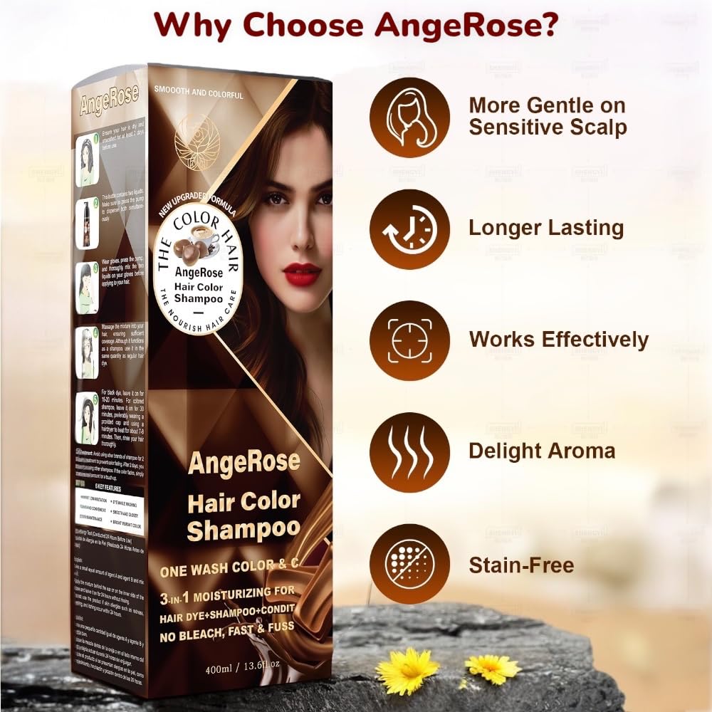 AngeRose ginseng and ginger extracts staged to highlight botanical care benefit
