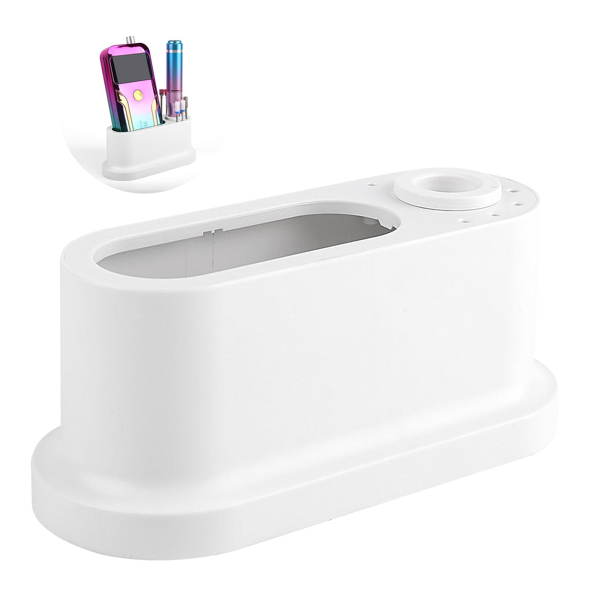 ANGNYA front view of the holder shows tidy pen storage and quick access