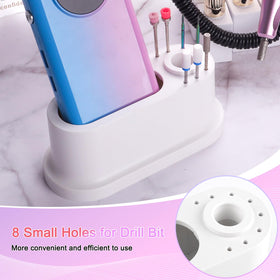 ANGNYA size comparison with hand illustrating compact, portable footprint