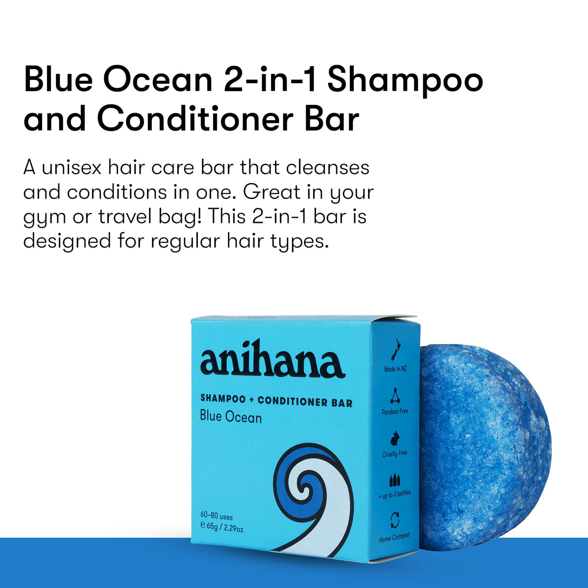 ANIHANA close-up of bar lather texture demonstrating gentle cleansing