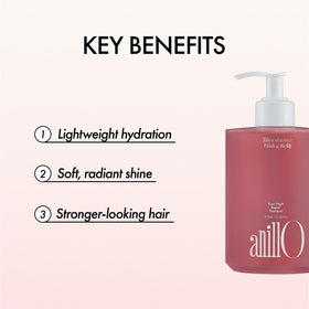 ANILLO ceramide and peptide graphic illustrating hair-strengthening support