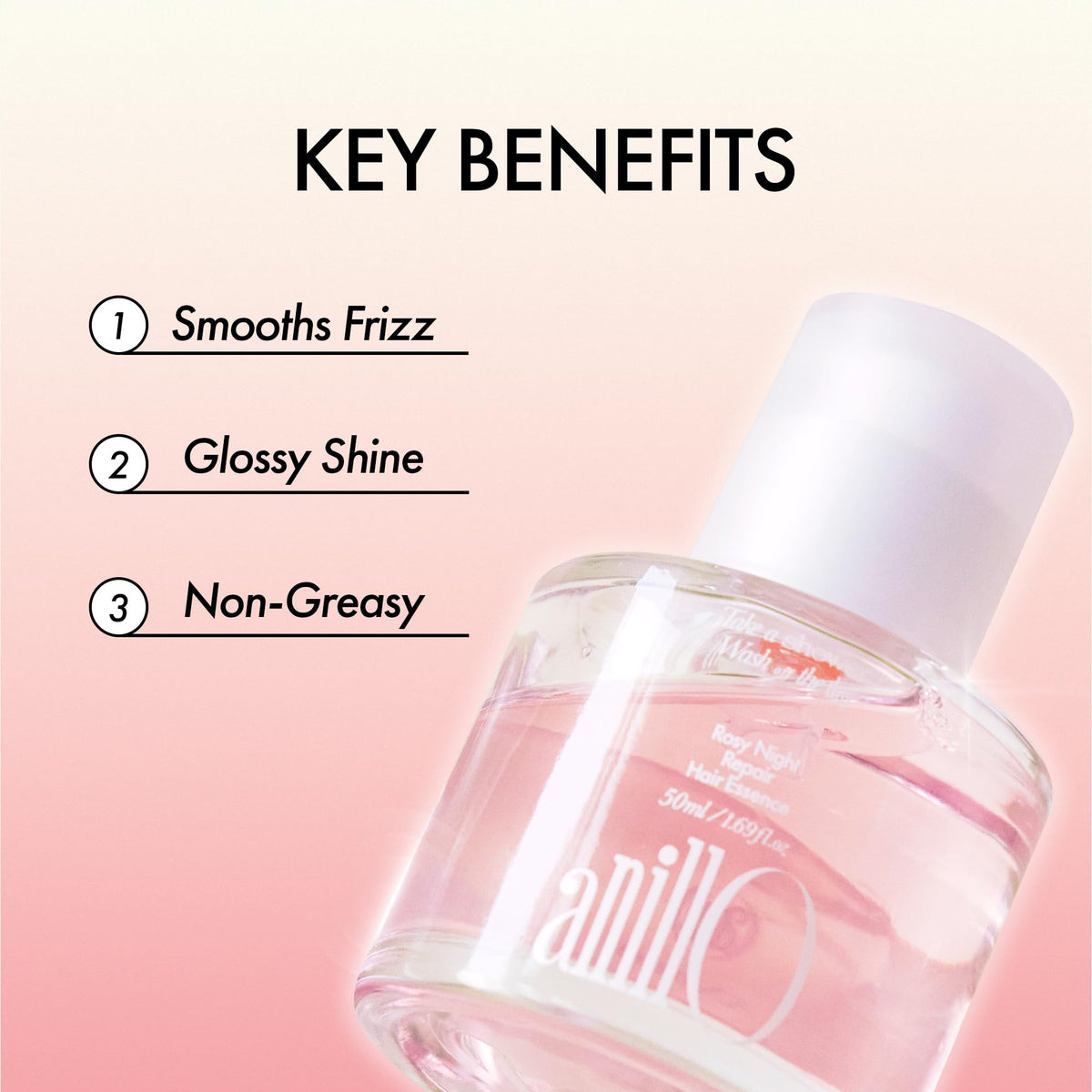 ANILLO dispensing nozzle releasing precise drop illustrating easy dosage benefit
