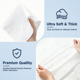ANKEXIN towel in use during travel, quick clean-up and freshness on the go