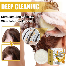 ANKOOY conditioner bar close-up showing creamy surface and nourishing feel