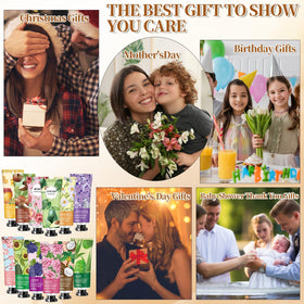 ANKOOY spread of tubes displaying ten botanical fragrances and convenient variety