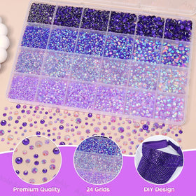 AnoleAir small gems in nail art design for fine detail