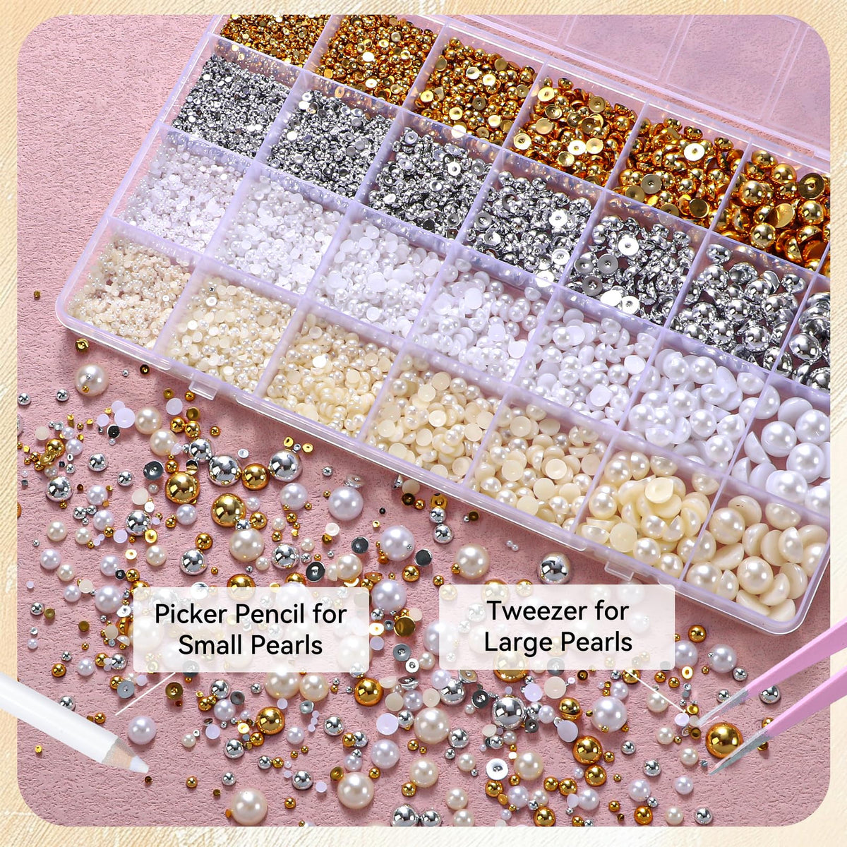 AnoleAir size comparison layout showing six sizes for layered and focal designs