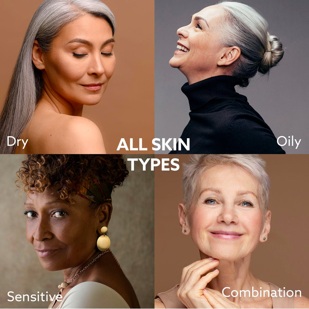 ANSDUR before and after tone comparison illustrating brighter skin