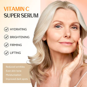 ANSDUR close-up label listing vitamin C, bakuchiol, niacinamide benefits