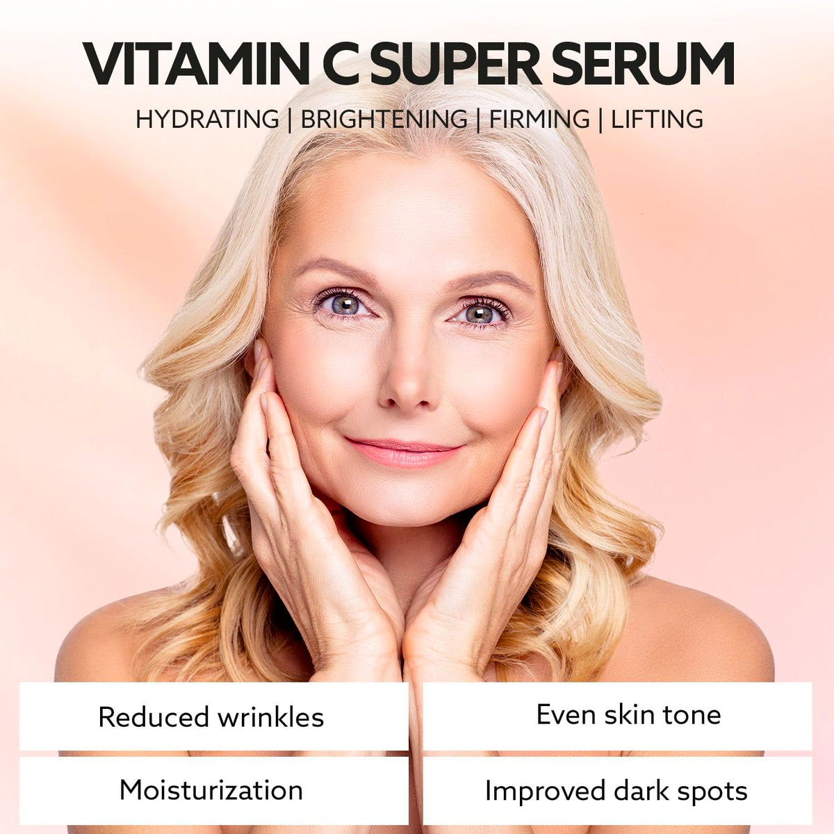 ANSDUR serum on skin demonstrating quick absorption and hydration