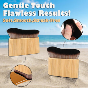 ANSPHIE back applicator showing two handles enables independent full-back coverage