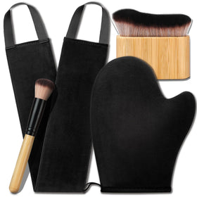 ANSPHIE kit front view showing complete tanning tools and neat layout benefit application ease