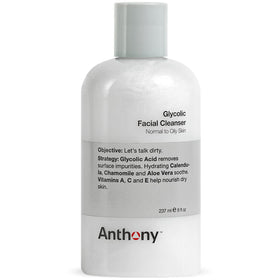 Anthony front packaging showing bottle and label for clear skin