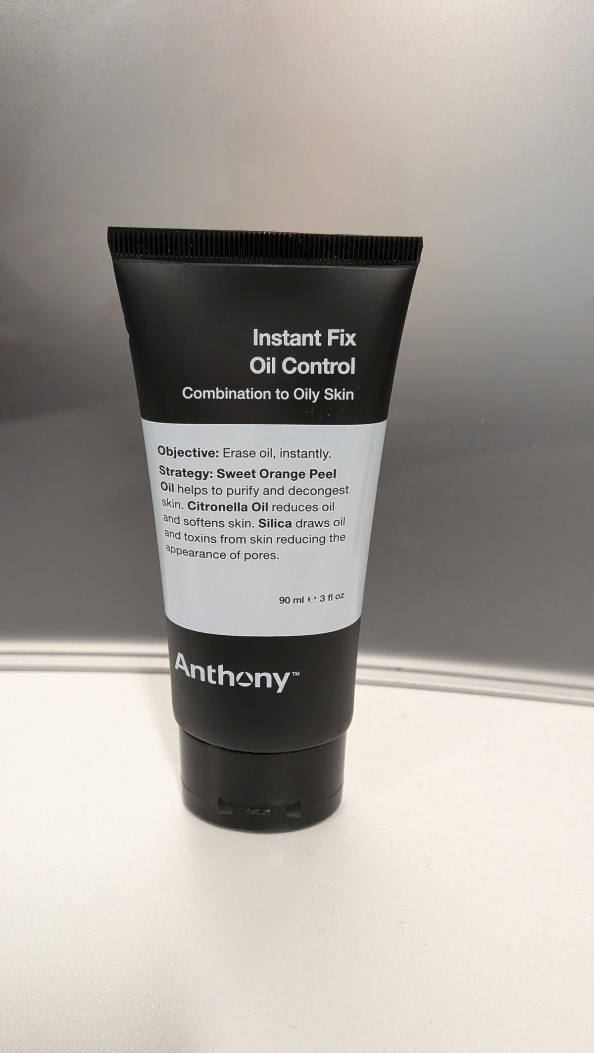 Anthony label and ingredients back emphasizing clean formulation