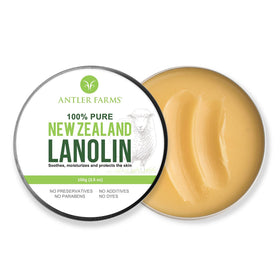 Antler Farms jar front label showing product and purity benefits
