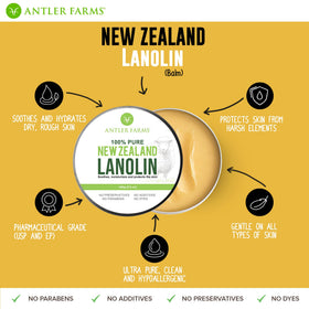 Antler Farms Merino sheep on New Zealand pasture showing clean sourcing