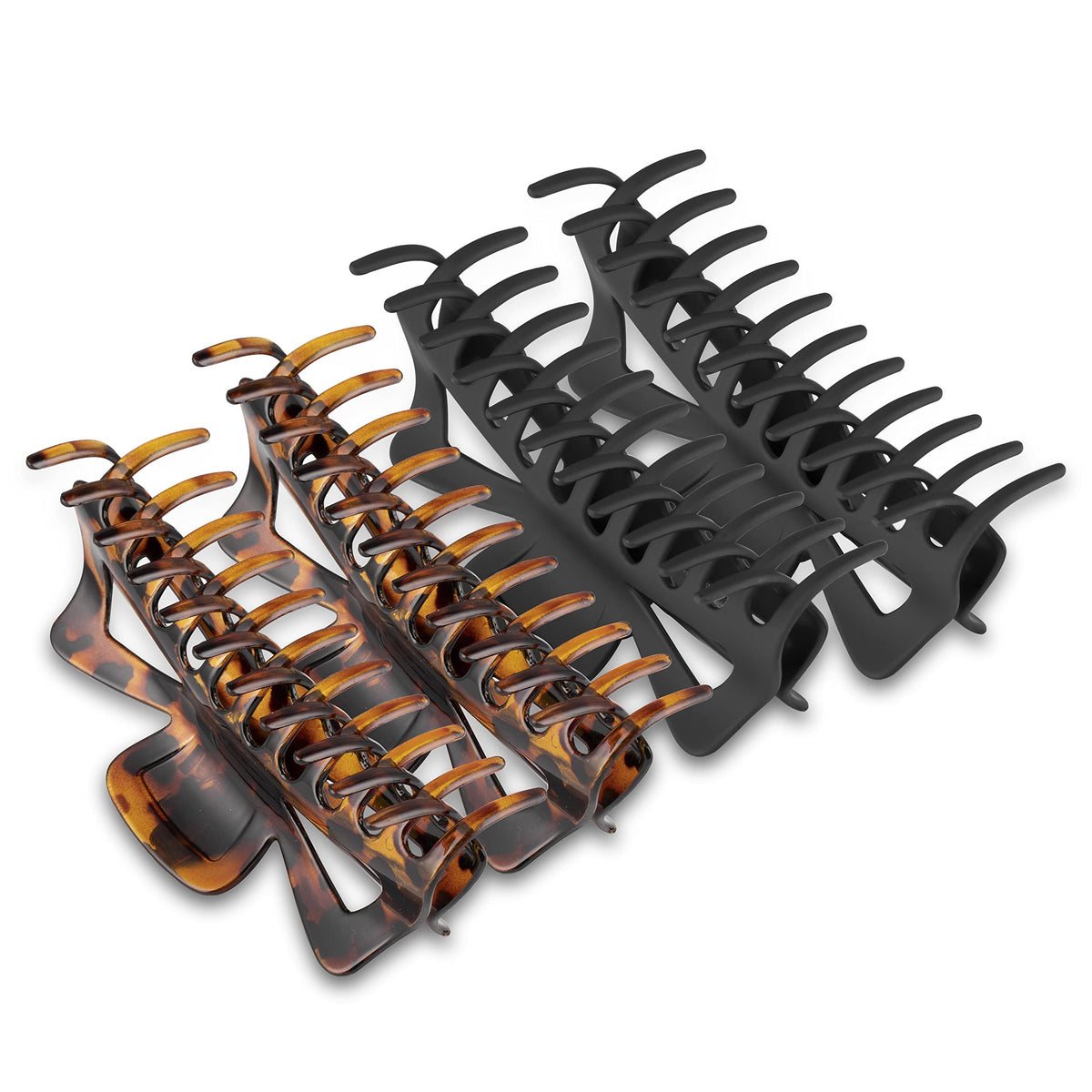 Antmoilios front packaging showing four jumbo clips and neat presentation benefit