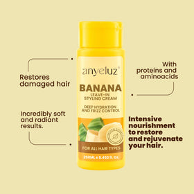 ANYELUZ product in hand demonstrating application for smoother styling