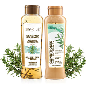 ANYELUZ front packaging showing rosemary set and clear benefits