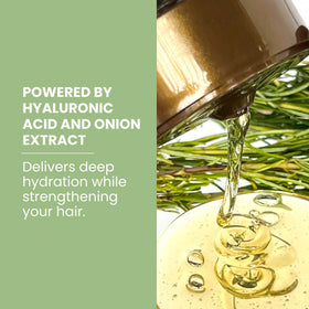 Anyeluz shampoo being applied in shower for refreshed scalp