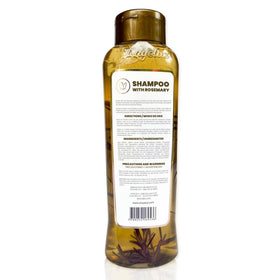 Anyeluz shampoo staged on bathroom shelf for lifestyle appeal