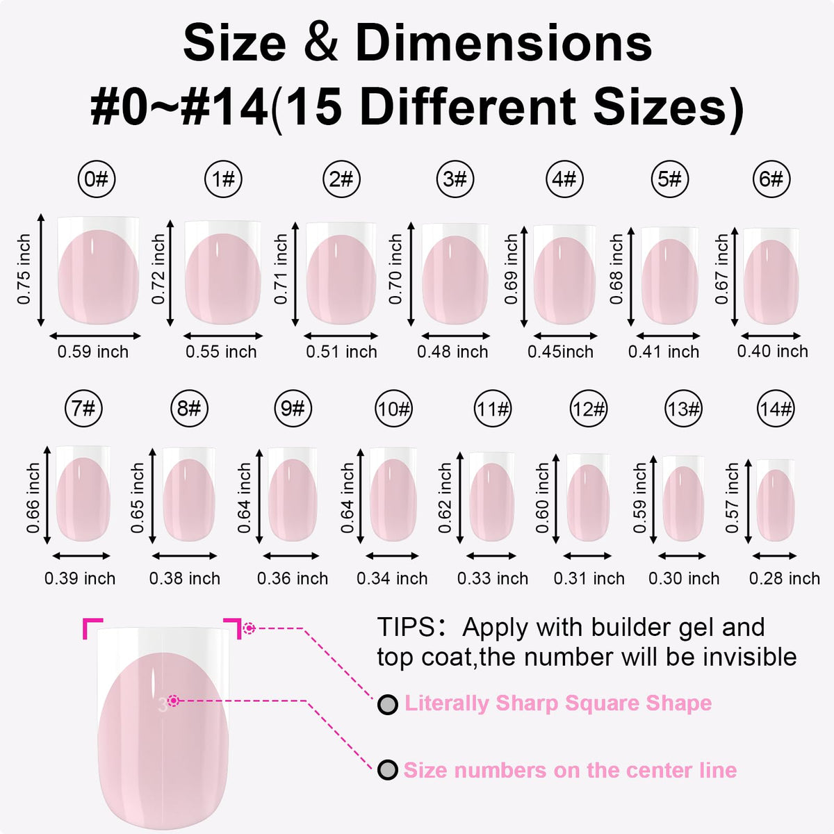 Anyos nails being applied with glue and tools illustrating quick application