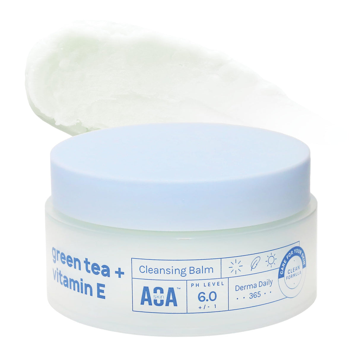 AOA STUDIO jar front view showing clean label and product benefit