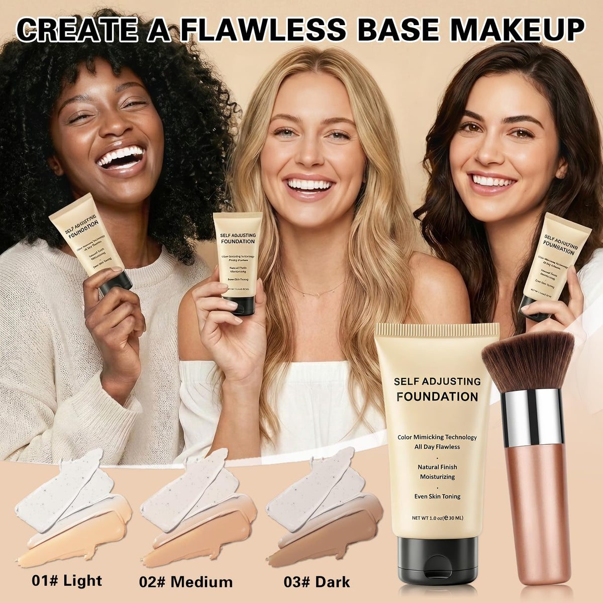 AOAZXBB in a makeup bag with mirror, ideal for on-the-go touch-ups