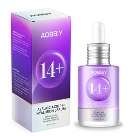 AOBBIY azelaic acid cream front tube showing clean packaging and clear labeling