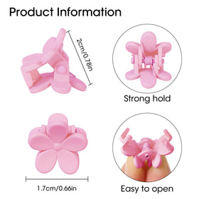 AOENJIE close-up of flower-shaped clip detail demonstrating grip and style