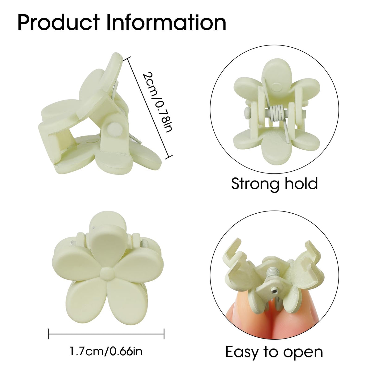AOENJIE close-up of flower petal detail highlighting colorful finish and charm