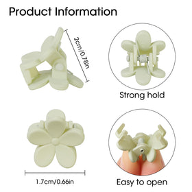 AOENJIE close-up of flower petal detail highlighting colorful finish and charm