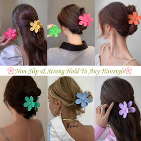 AOENJIE clip in use holding a full updo securely without slipping