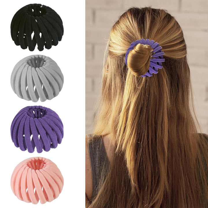 Aokid front packaging showing four bird nest clips, convenient set for travel