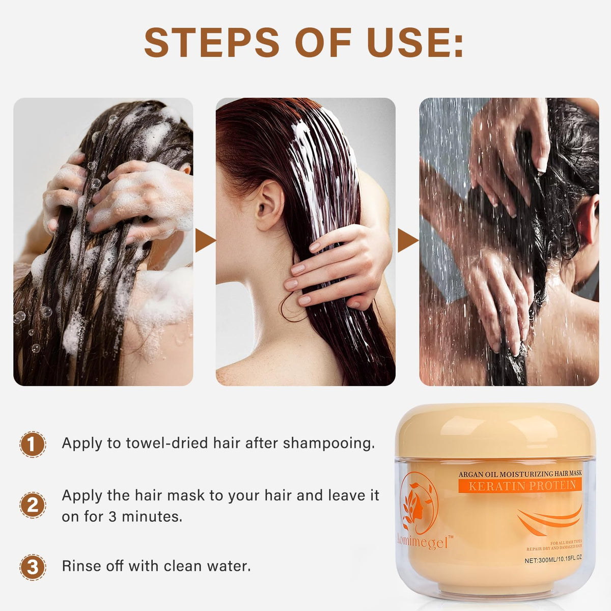 Aomimegel mask texture cream on fingertips showing creamy consistency