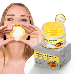 AOPO front packaging showing 50 cleansing pads and product benefits