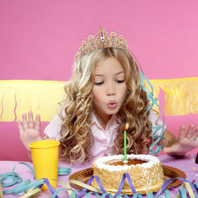 AOPRIE lifestyle party shot featuring set for standout birthday photos