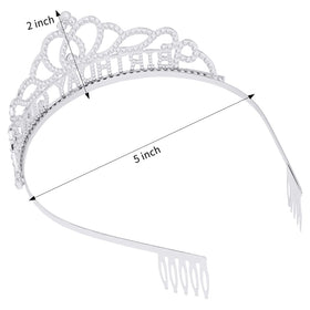 AOPRIE crown and sash neatly packaged for gifting and organized storage